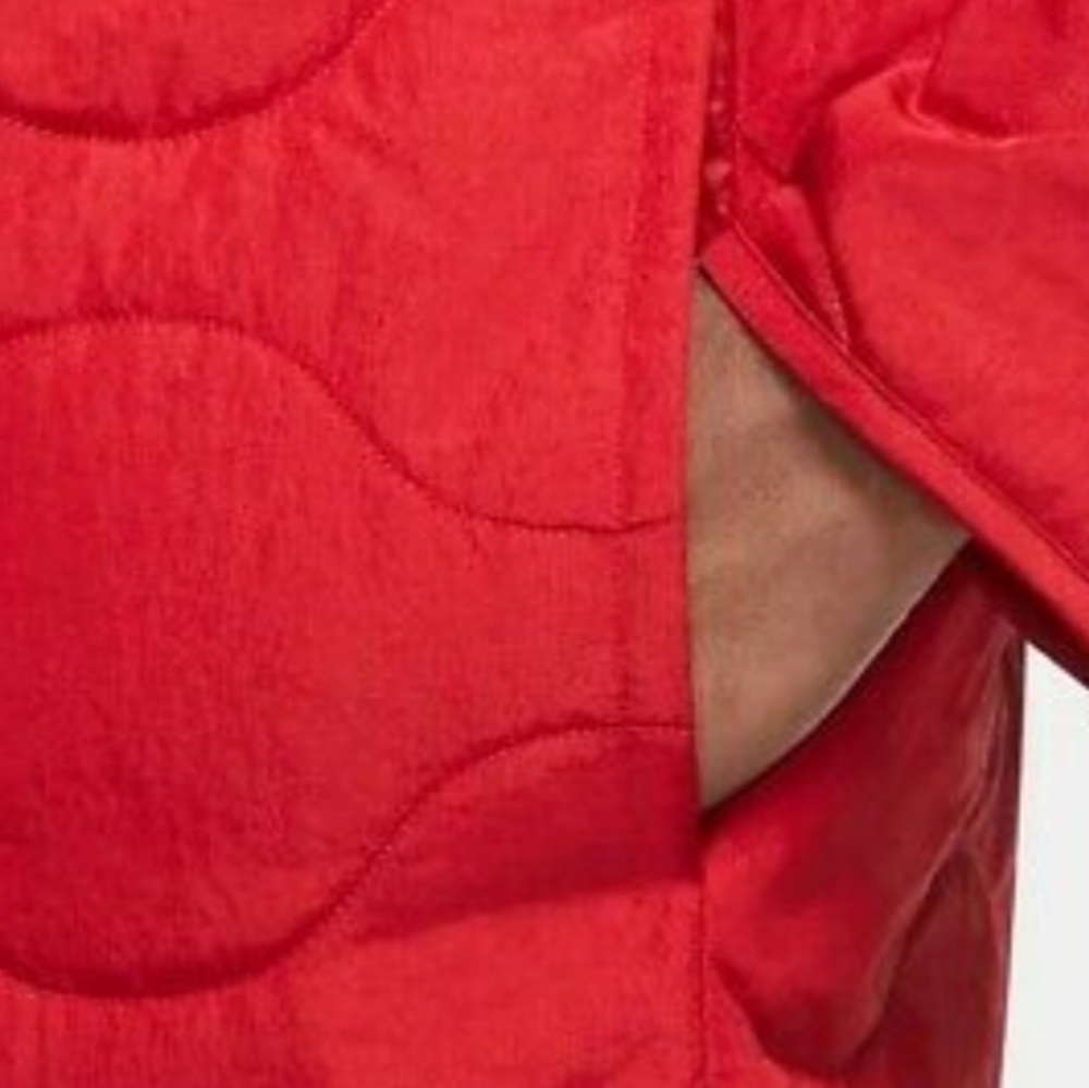 NWT Men's Nike SWOOSH Quilted Bomber Jacket - Picture 5 of 5